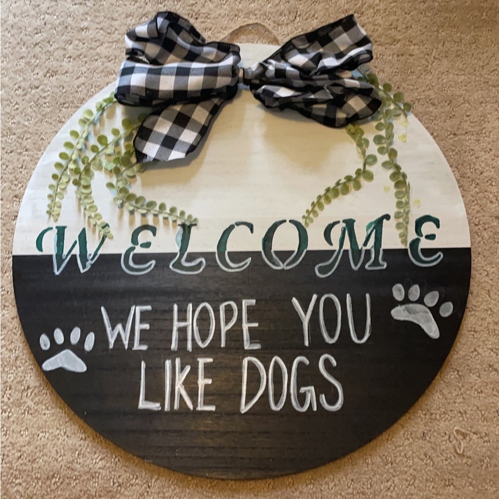 Welcome sign